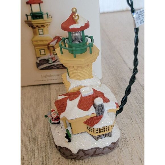 Hallmark Lighthouse greetings 2007 Magic series ornament Xmas - Picture 3 of 7